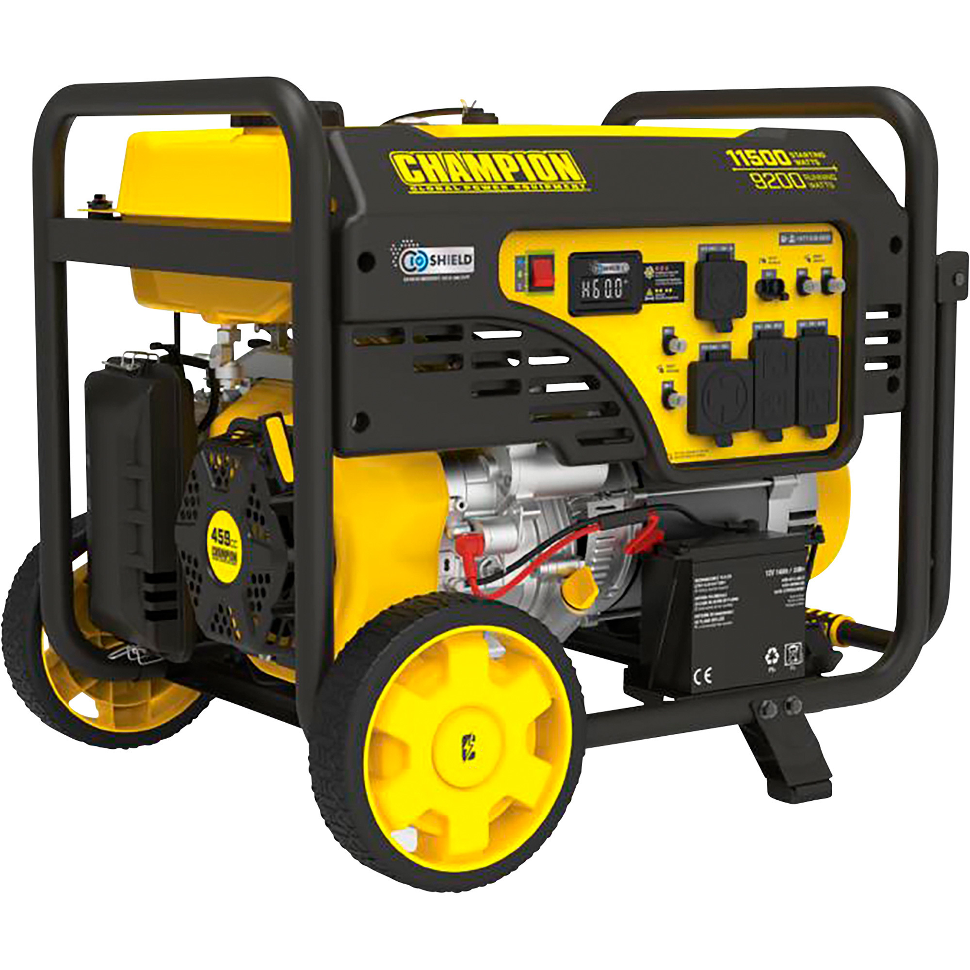 Champion Power Equipment, 11500/9200w Electric Start Generator CO ...